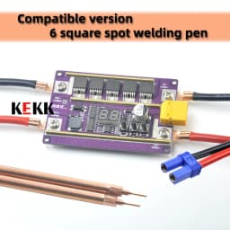 Portable 99 Gear 12V DIY Spot Welder Kit PCB Control Board 18650 Battery Spot Welding Machine