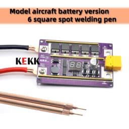 Portable 99 Gear 12V DIY Spot Welder Kit PCB Control Board 18650 Battery Spot Welding Machine