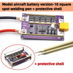 Portable 99 Gear 12V DIY Spot Welder Kit PCB Control Board 18650 Battery Spot Welding Machine