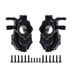 Brass Black Counterweight Portal Axle C-Hub For 1/10 TRX4 TRX6 RC Crawler Car Upgrade Parts