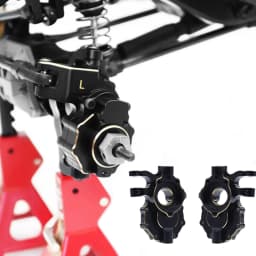 Brass Black Counterweight Portal Axle C-Hub For 1/10 TRX4 TRX6 RC Crawler Car Upgrade Parts