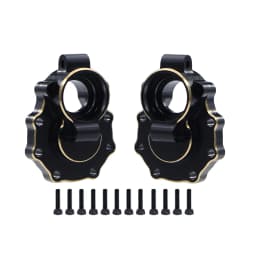 Brass Black Counterweight Portal Axle C-Hub For 1/10 TRX4 TRX6 RC Crawler Car Upgrade Parts