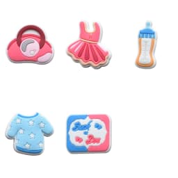 Newborn Shoe Charms for Crocs Accessories Women Clogs Pins Men Badges Kids Jeans Boy Girls Decorations Buckle Shoes Accessories