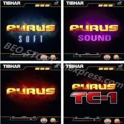 TIBHAR AURUS / AURUS SOUND / SOFT Orignal TIBHAR Table Tennis Rubber Ping Pong Sponge