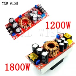 1200W/1800W DC Converter Boost Car Step-up Power Supply Module 20A 40A 20A Voltage Converter CV Boost Converter Regulator