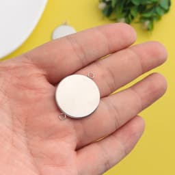 Stainless Steel 20pcs Fit 6mm 8mm 12mm 14mm 16mm 18mm 20mm 25mm Cabochon Settings Round Cameo Base Blank Tray Connector