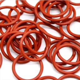 5/10/50pcs Red Silicone Ring Gasket CS 4mm OD 15 ~ 80mm Silicon O Ring Gasket Food Grade Rubber O-Ring VMQ Assortment HVAC Tools