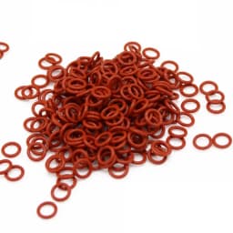 5/10/50pcs Red Silicone Ring Gasket CS 4mm OD 15 ~ 80mm Silicon O Ring Gasket Food Grade Rubber O-Ring VMQ Assortment HVAC Tools
