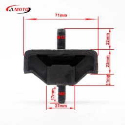 71X45X34mm Engine Motor Mount Fit For GY6 150cc 200cc Electric ATV Generator Scooter UTV Go Kart Buggy Quad Parts