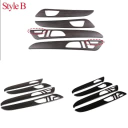 For Mercedes benz ML GLE GL Class GLS 320 400 Car Styling ABS Carbon Fiber Interior Door Decoration Panel Cover Trim Accessories