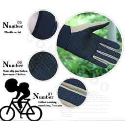 Summer Men's Tactical Gloves Cycling Full Finger Lightweight Breathable Riding Bicycle Non-slip Half Finger Women Gloves Fishing