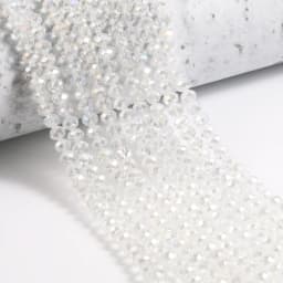 3/4/6/8mm Austria Faceted Crystal Beads Rondelle Glass Beads Loose Spacer Beads For Jewelry Making DIY Bracelet Accessories