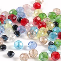 3/4/6/8mm Austria Faceted Crystal Beads Rondelle Glass Beads Loose Spacer Beads For Jewelry Making DIY Bracelet Accessories