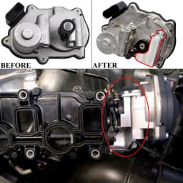 Fault P2015 Intake Manifold Repair Set For VW Passat Golf Jetta Tiguan Scirocco A3 Octavia 2009 2010 2011 2012 2013 2014 2.0 TDI