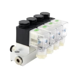 Solenoid Valve Normally Closed 2V025 AC220V DC12V24V multi-way combination type valve air magnetic Pneumatic 2V025-06 2V025-08