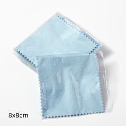 50Pcs 8x8cm Individually Packaged Sterling Silver Jewelry Necklaces Shining Tools Cleaning Soft Cloth Polishing Wiping Cloth