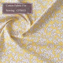 Floral Print Cotton Poplin Thin Fabric for DIY Children Clothes Handmade Accessories by the Meter 140x50cm