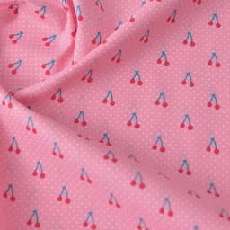Floral Print Cotton Poplin Thin Fabric for DIY Children Clothes Handmade Accessories by the Meter 140x50cm