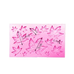 DIY Maple Leaf Silicone Cupcake Baking Mold Christmas Fondant Cake Decorating Tools Gumpaste Chocolate Candy Clay Moulds