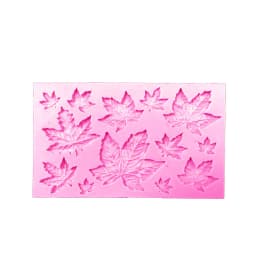 DIY Maple Leaf Silicone Cupcake Baking Mold Christmas Fondant Cake Decorating Tools Gumpaste Chocolate Candy Clay Moulds