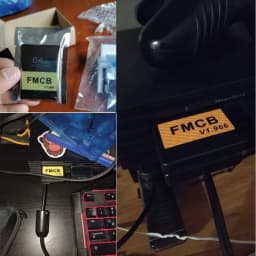 Free McBoot v1.966 Memory Card for PS2 FMCB version 1.966 for PS2 Game Console Sata Network Adapter