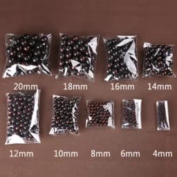 8-500pcs Colors Wood Bead Natural Wooden Beads 4-20mm Eco-Friendly Round Loose Spacer Wood Beads For Bracelet Jewelry Making DIY