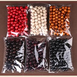 8-500pcs Colors Wood Bead Natural Wooden Beads 4-20mm Eco-Friendly Round Loose Spacer Wood Beads For Bracelet Jewelry Making DIY