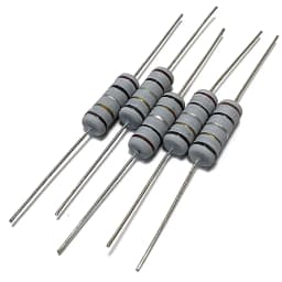 50pcs 1W Wire-wound Fuse Resistance Accuracy 5% 10 20 22 33 39 47 51 56 68 100 Ohm Wire Wound Resistor 10R 20R 22R 33R 39R 47R