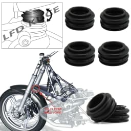 For BMW Telelever Ball Joint Rubber Boot Cover Cuffia R1200GS ADV R 1200 GS R1200 GS R1100GS R900RT R850GS R1150GS R1150R R1200R