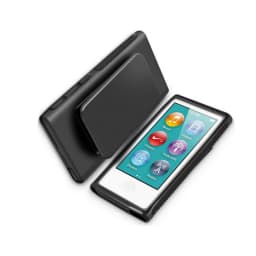 TPU Rubber Gel Soft Skin Case Cover with Belt Clip for iPod Nano 7 7G 7th + 2pcs Screen Protective Films For Nano 7