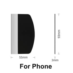 FONLYU Mobile Phone Tablet Screen Protector Hydrogel Film Scratch Card Scraper Squeegee For iPad For iPhone Shovel Debubble Tool