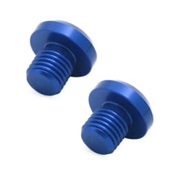 M10x1.25 Motorcycle Mirror Hole Plugs Right Left Screws Bolts Aluminum CNC For Yamaha Honda Kawasaki Suzuki Triumph BMW