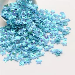 Sequins AB Color 10mm Cup Five Finger Flower Sequins DIY Sewing Wedding Craft Women's Accessories Sequined Trim 10g