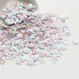 Sequins AB Color 10mm Cup Five Finger Flower Sequins DIY Sewing Wedding Craft Women's Accessories Sequined Trim 10g
