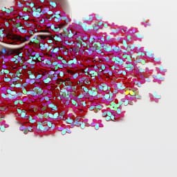 Sequins AB Color 10mm Cup Five Finger Flower Sequins DIY Sewing Wedding Craft Women's Accessories Sequined Trim 10g