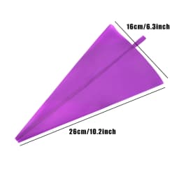 1PCS Reusable Silicone Pastry Bag Piping Cake Decorating Tools DIY Cupcake New Pastry Bags Kitchen Cakes Pastry Supplies