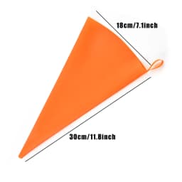 1PCS Reusable Silicone Pastry Bag Piping Cake Decorating Tools DIY Cupcake New Pastry Bags Kitchen Cakes Pastry Supplies