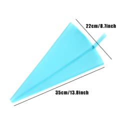 1PCS Reusable Silicone Pastry Bag Piping Cake Decorating Tools DIY Cupcake New Pastry Bags Kitchen Cakes Pastry Supplies