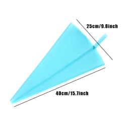 1PCS Reusable Silicone Pastry Bag Piping Cake Decorating Tools DIY Cupcake New Pastry Bags Kitchen Cakes Pastry Supplies