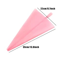 1PCS Reusable Silicone Pastry Bag Piping Cake Decorating Tools DIY Cupcake New Pastry Bags Kitchen Cakes Pastry Supplies