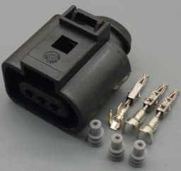 worldgolden 2,3,4,6,8Pin male female Electrical Harness Connector Plug Wiring For VW Audi A4 A6 A8 Q5 Q7 2004 - 2009 1J0973702