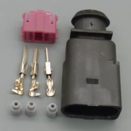 worldgolden 2,3,4,6,8Pin male female Electrical Harness Connector Plug Wiring For VW Audi A4 A6 A8 Q5 Q7 2004 - 2009 1J0973702