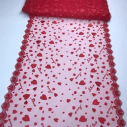 Bilateral Embroidered Lace Trim Net Embroidery Tulle Lace Fabric Mesh DIY Lace Sewing Fabric Bra Crafts for Lingerie Needle Work