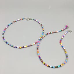 Multicolor Seed beads Choker Necklace For Women Girls Bohemia Trendy Multi Sizes Beads Short Necklace Women Jewelry For Beach