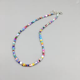 Multicolor Seed beads Choker Necklace For Women Girls Bohemia Trendy Multi Sizes Beads Short Necklace Women Jewelry For Beach