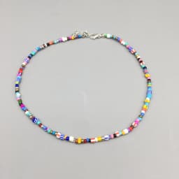 Multicolor Seed beads Choker Necklace For Women Girls Bohemia Trendy Multi Sizes Beads Short Necklace Women Jewelry For Beach