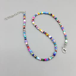 Multicolor Seed beads Choker Necklace For Women Girls Bohemia Trendy Multi Sizes Beads Short Necklace Women Jewelry For Beach