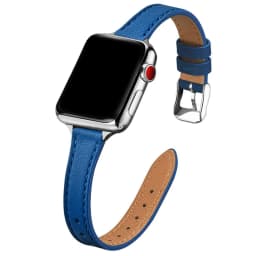For Apple Watch Ultra 2 49mm 6 Se 40Mm 44Mm 8 41Mm 45Mm Band Slim Leather Strap For Iwatch 9 8 7 5 38Mm Bands Women Thin Correa