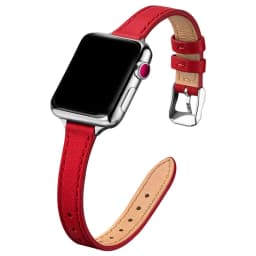 For Apple Watch Ultra 2 49mm 6 Se 40Mm 44Mm 8 41Mm 45Mm Band Slim Leather Strap For Iwatch 9 8 7 5 38Mm Bands Women Thin Correa