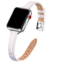 For Apple Watch Ultra 2 49mm 6 Se 40Mm 44Mm 8 41Mm 45Mm Band Slim Leather Strap For Iwatch 9 8 7 5 38Mm Bands Women Thin Correa